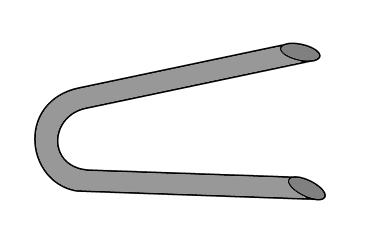 ステンレス 又釘 (1kg入り)(山喜産業)